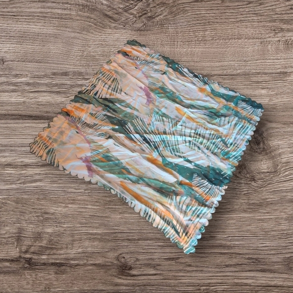 New With Tags Andrea Iyamah Skalo Print Scarf - Picture 3 of 4